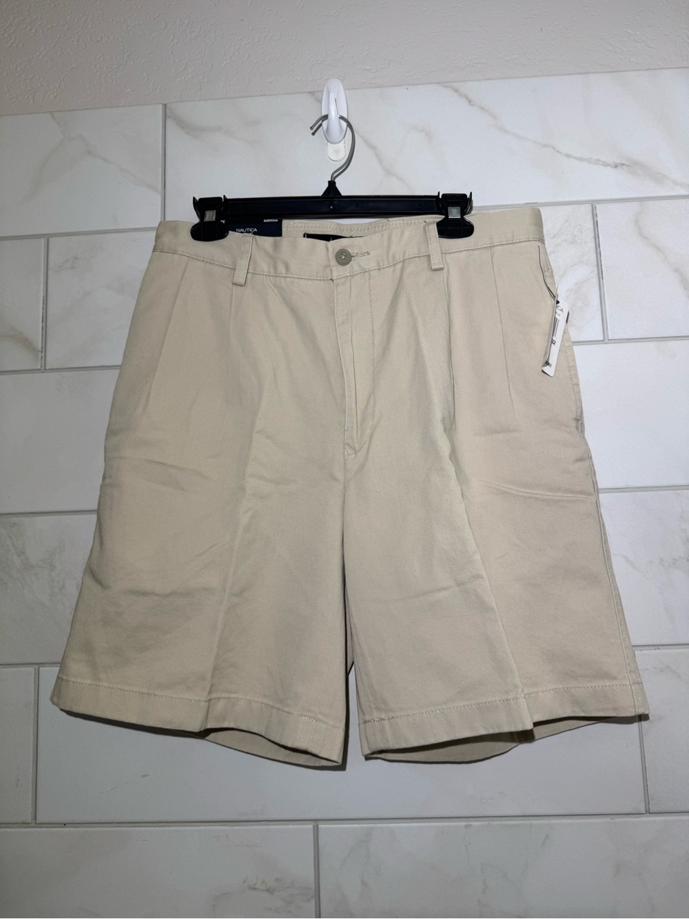 Nautica Beige Twill Shorts